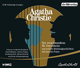 Audio CD (CD/SACD) Der verschwundene Mr. Davenheim und weitere Kriminalgeschichten mit Hercule Poirot von Agatha Christie