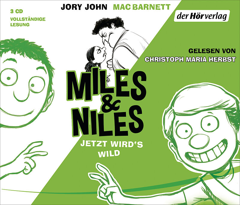 Miles & Niles - Jetzt Wird's Wild - Jory John, Mac Barnett - Hörbuch ...