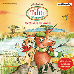 Audio CD (CD/SACD) Tafiti und seine Freunde. Abenteuer in der Savanne von Julia Boehme
