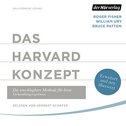 Audio Download Das Harvard-Konzept von Patton, Bruce, Fisher, Roger, Ury, William