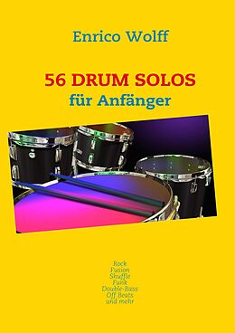 E-Book (epub) 56 Drum Solos von Enrico Wolff