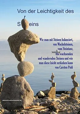 E-Book (epub) Von der Leichtigkeit des Steins von Carsten Pohl