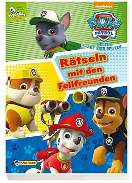 Kartonierter Einband PAW Patrol: Rätseln mit den Fellfreunden von 