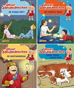 Geheftet Nelson Mini-Bücher: Unser Sandmännchen: Gute-Nacht-Geschichten 5-8 von 