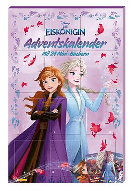 Kartonierter Einband Disney Die Eiskönigin: Minibuch-Adventskalender von 