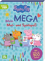 Kartonierter Einband Peppa Wutz Ausmalbilder: Mein MEGA Malspaß von 