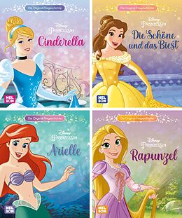 Kartonierter Einband Nelson Mini-Bücher: 4er Disney Prinzessin 13-16 von 