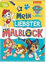 Kartonierter Einband PAW Patrol Kindergartenheft: Mein liebster Malblock von