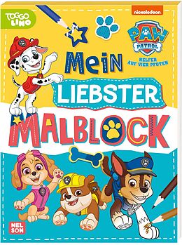 Kartonierter Einband PAW Patrol Kindergartenheft: Mein liebster Malblock von 