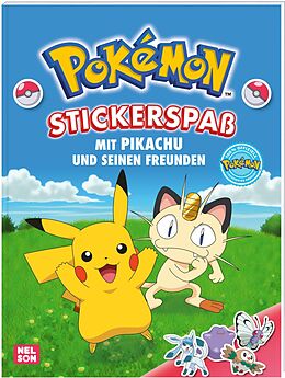 Kartonierter Einband Pokémon Activity-Buch: Stickerspaß mit Pikachu und seinen Freunden von 