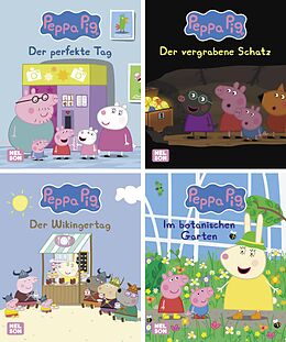 Geheftet Nelson Mini-Bücher: Peppa Pig 21-24 von Steffi Korda