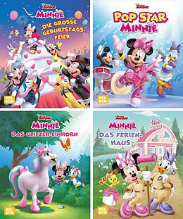 Geheftet Nelson Mini-Bücher: Disney Minnie Maus 5-8 von 