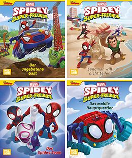 Geheftet Nelson Mini-Bücher: Marvel: Spidey und seine Super-Freunde: 1-4 von 