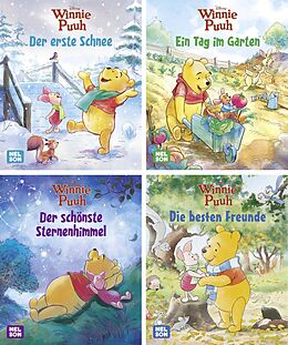 Fester Einband Nelson Mini-Bücher: 4er Disney Winnie Puuh 13-16 von 