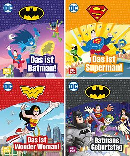 Geheftet Nelson Mini-Bücher: DC Superhelden 5-8 von 