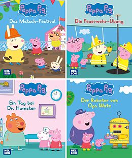 Bilderbücher Nelson Mini-Bücher: 4er Peppa Pig 29-32 von Steffi Korda