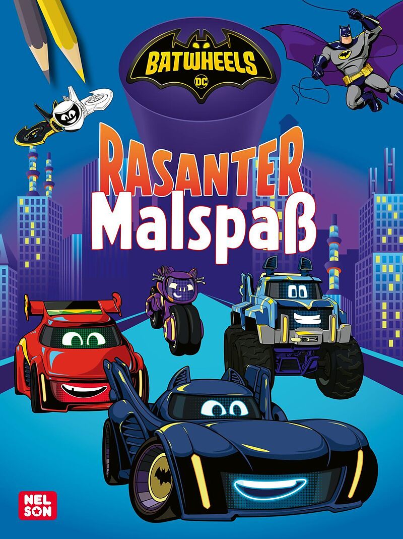 DC Batwheels: Rasanter Malspaß