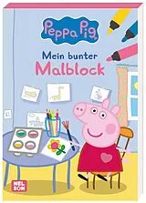 Kartonierter Einband Peppa Wutz Ausmalbilder: Mein bunter Malblock von