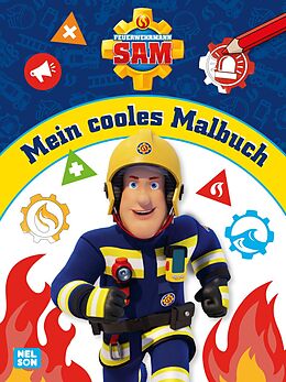 Kartonierter Einband Feuerwehrmann Sam: Mein cooles Malbuch von 