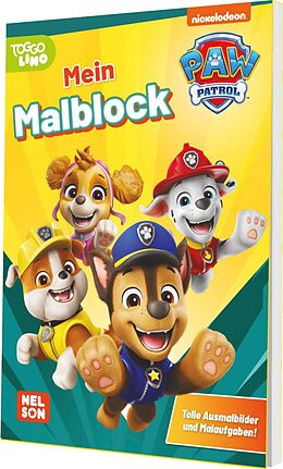 Kartonierter Einband PAW Patrol Mitmachbuch: Mein Malblock von 