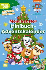 Kartonierter Einband PAW Patrol Mitmachbuch: Mein liebster Minibuch-Adventskalender von 