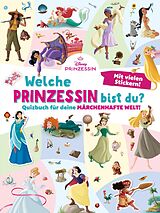 Kartonierter Einband Disney Prinzessin: Welche Prinzessin bist du? von 