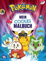 Kartonierter Einband Pokémon Activity-Buch: Mein cooles Malbuch von 