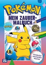 Kartonierter Einband Pokémon Activity-Buch: Mein Zaubermalbuch von 