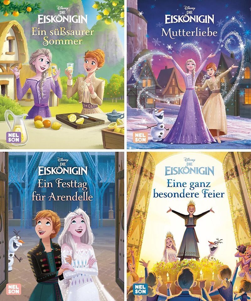 Nelson Mini-Bücher: Disney Die Eiskönigin 21-24