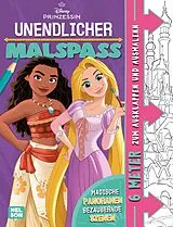 Kartonierter Einband Disney Prinzessin: Unendlicher Malspaß von 