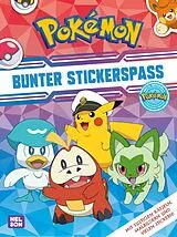 Kartonierter Einband Pokémon Activity-Buch: Bunter Stickerspaß von 