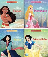 Kartonierter Einband Nelson Mini-Bücher: 4er Disney Prinzessin 21-24 von 