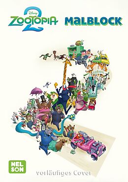 Kartonierter Einband Disney Kreative Beschäftigung: Zoomania 2: Tierischer Malspaß von 