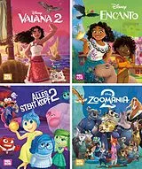 Kartonierter Einband Nelson Mini-Bücher: 4er Disney Minibücher zum Film 1-4 von