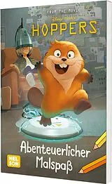 Kartonierter Einband Disney Kreative Beschäftigung: Hoppers: Malblock zum Film von 