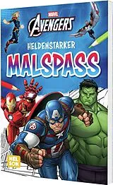 Kartonierter Einband Marvel Avengers: Heldenstarker Malspaß von