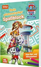Kartonierter Einband PAW Patrol Kindergartenheft: Mein pfotenstarker Spaßblock von