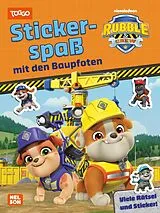Kartonierter Einband Rubble & Crew: Stickerspaß mit den Baupfoten von