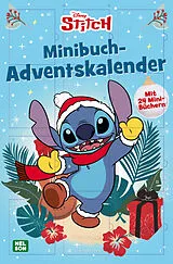 Kartonierter Einband Stitch Minibuch-Adventskalender von