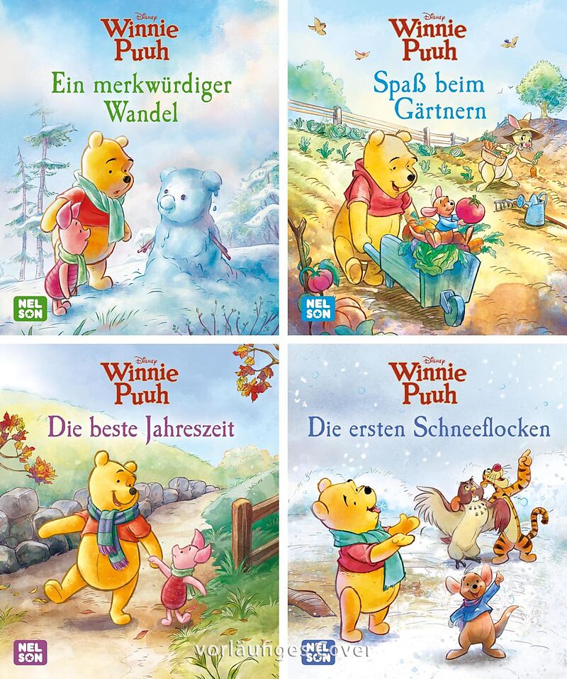Nelson Mini-Bücher: 4er Disney Winnie Puuh 17-20