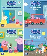 Kartonierter Einband Nelson Mini-Bücher: 4er Peppa Pig 37-40 von Steffi Korda