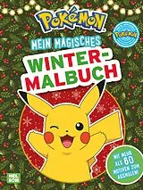 Kartonierter Einband Pokémon Activity-Buch: Mein magisches Winter-Malbuch von 