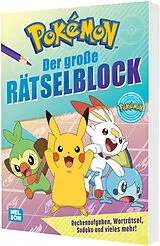 Kartonierter Einband Pokémon Activity-Buch: Der große Rätselblock von 
