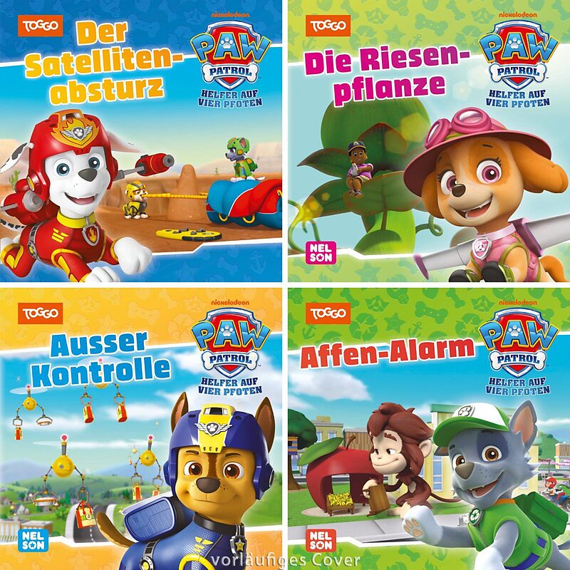 4er-Set Maxi-Mini 63: PAW Patrol
