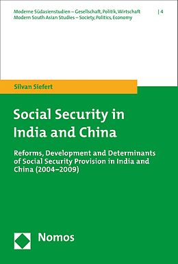 eBook (pdf) Social Security in India and China de Silvan Siefert