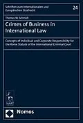 E-Book (pdf) Crimes of Business in International Law von Thomas M. Schmidt