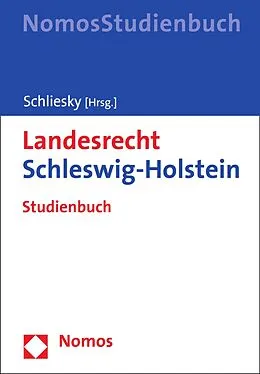E-Book (pdf) Landesrecht Schleswig-Holstein von Utz Schliesky