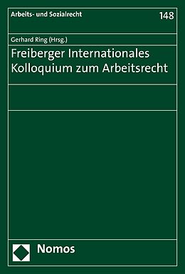 E-Book (pdf) Freiberger Internationales Kolloquium zum Arbeitsrecht von 