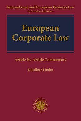 eBook (pdf) European Corporate Law de 