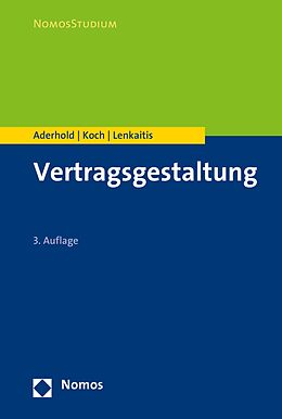 E-Book (pdf) Vertragsgestaltung von Lutz Aderhold, Raphael Koch, Karlheinz Lenkaitis